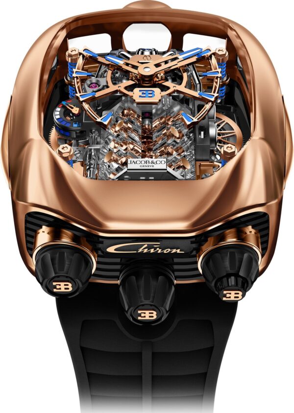 Jacob & Co. Bugatti Chiron Tourbillon Watch With W16 Engine || Manual Winding || Special Deal || Trusted Seller || 2 Years Warranty🌟 || 20 Pieces Available